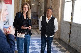 Laurent Voulzy visits the National Assembly - Paris