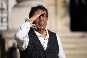 Laurent Voulzy visits the National Assembly - Paris