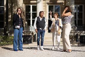 Laurent Voulzy visits the National Assembly - Paris