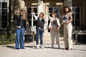 Laurent Voulzy visits the National Assembly - Paris