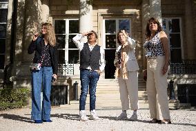 Laurent Voulzy visits the National Assembly - Paris