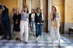 Laurent Voulzy visits the National Assembly - Paris