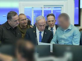 Netanyahu Commanding The Israeli Attack in Qatar - Israel