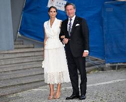 SWEDISH ROYALS AT CONCERT
