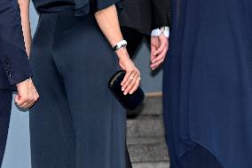 SWEDISH ROYALS AT CONCERT