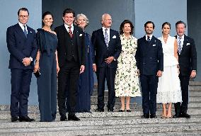SWEDISH ROYALS AT CONCERT