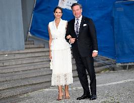 SWEDISH ROYALS AT CONCERT