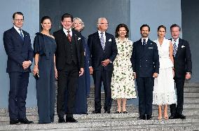SWEDISH ROYALS AT CONCERT