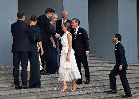 SWEDISH ROYALS AT CONCERT