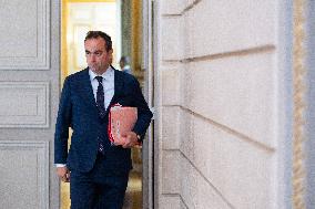 President Macron And Syrian President al-Sharaa Press Conference - Paris