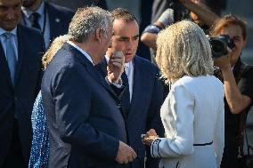 Bastille Day ceremony in Paris