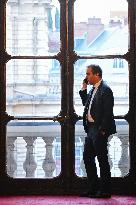 French Minister for the Armed Forces Sebastien Lecornu at the Senate - Paris