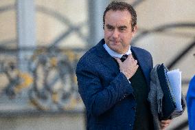 Weekly Cabinet Meeting - Paris