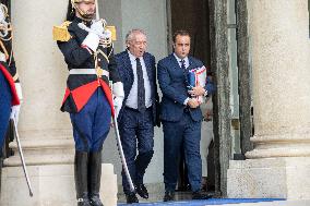 Weekly Cabinet Meeting - Paris