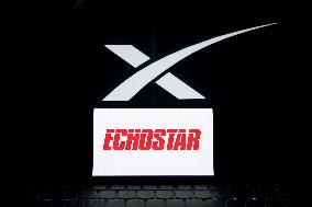 Illustration EchoStar SpaceX