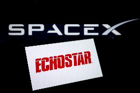 Illustration EchoStar SpaceX