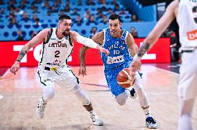 BASKET - Basket Internazionali - Lithuania v Greece - FIBA EuroBasket 2025 - Quarter Finals