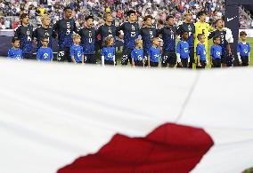 Football: Friendly between Japan and U.S.