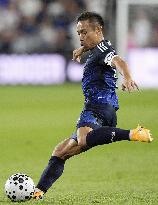 Football: Friendly between Japan and U.S.