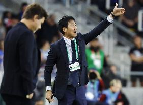 Football: Friendly between Japan and U.S.