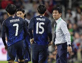 Football: Friendly between Japan and U.S.