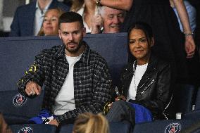 M Pokora And Christina Milian At France and Iceland - Paris