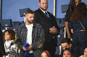 M Pokora And Christina Milian At France and Iceland - Paris