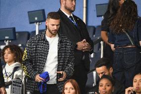 M Pokora And Christina Milian At France and Iceland - Paris
