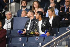 M Pokora And Christina Milian At France and Iceland - Paris