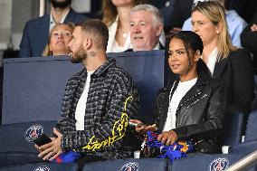 M Pokora And Christina Milian At France and Iceland - Paris