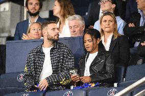 M Pokora And Christina Milian At France and Iceland - Paris