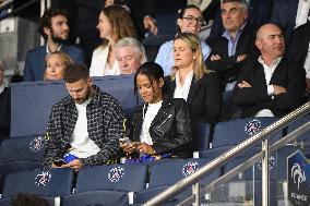 M Pokora And Christina Milian At France and Iceland - Paris