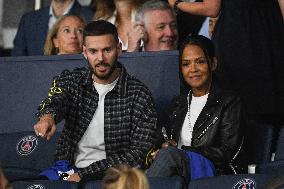 M Pokora And Christina Milian At France and Iceland - Paris