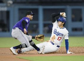 Baseball: Rockies vs. Dodgers