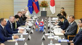 Japan-Slovakia talks