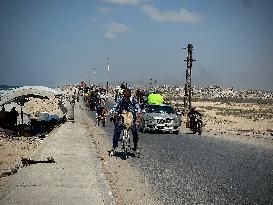 Civilian Evacuation Of Gaza
