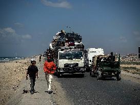 Civilian Evacuation Of Gaza