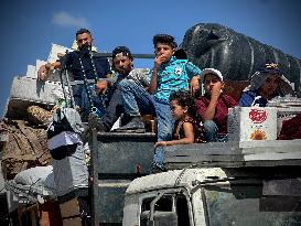 Civilian Evacuation Of Gaza