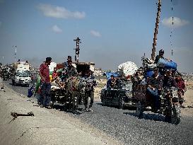 Civilian Evacuation Of Gaza