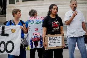 Demonstration by the Mothers in Revolt Movement - Paris