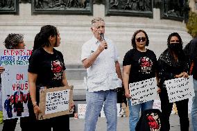 Demonstration by the Mothers in Revolt Movement - Paris