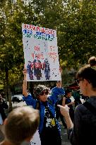 Demonstration by the Mothers in Revolt Movement - Paris