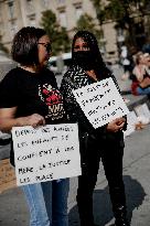 Demonstration by the Mothers in Revolt Movement - Paris