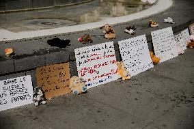 Demonstration by the Mothers in Revolt Movement - Paris