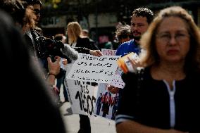 Demonstration by the Mothers in Revolt Movement - Paris