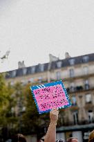 Demonstration by the Mothers in Revolt Movement - Paris