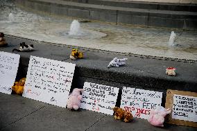 Demonstration by the Mothers in Revolt Movement - Paris