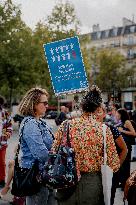 Demonstration by the Mothers in Revolt Movement - Paris