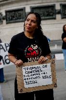 Demonstration by the Mothers in Revolt Movement - Paris