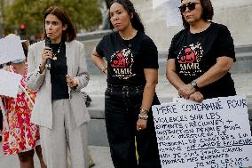 Demonstration by the Mothers in Revolt Movement - Paris
